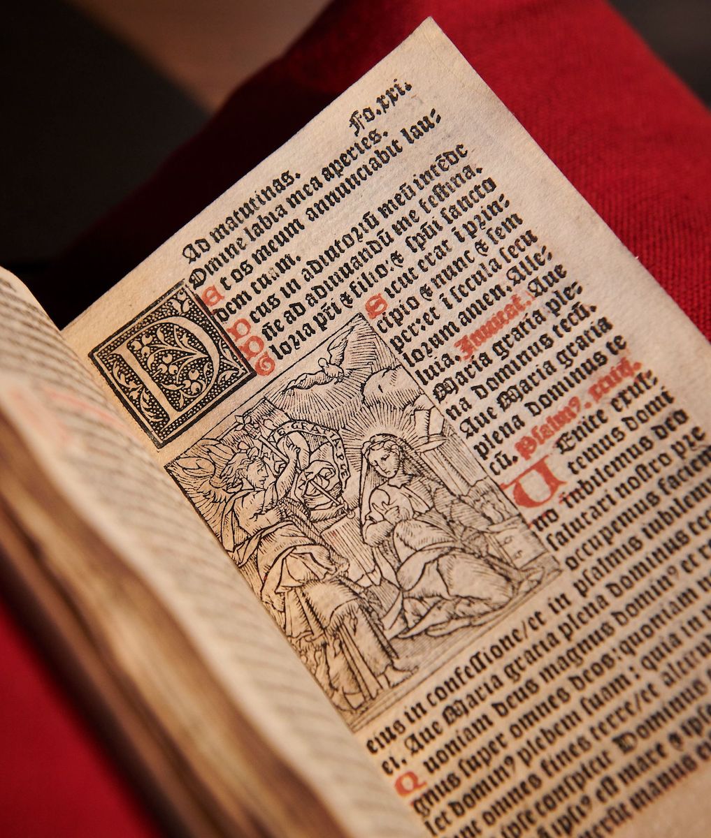 Hore beatissime virginis Marie secundum usum Sarum daté de 1542, ICC historical archives