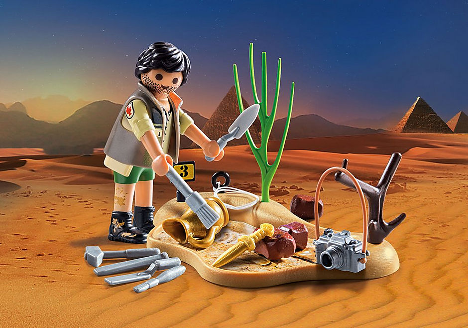 Le Playmobil archéologue