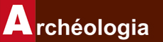Logo officiel de la revue Archéologia