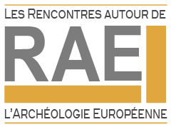 Logo officiel des Rencontres autour de l'Archéologie Européenne