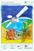 L'étape 2.3, la prospection satellite, coloriée par Chris Esnault