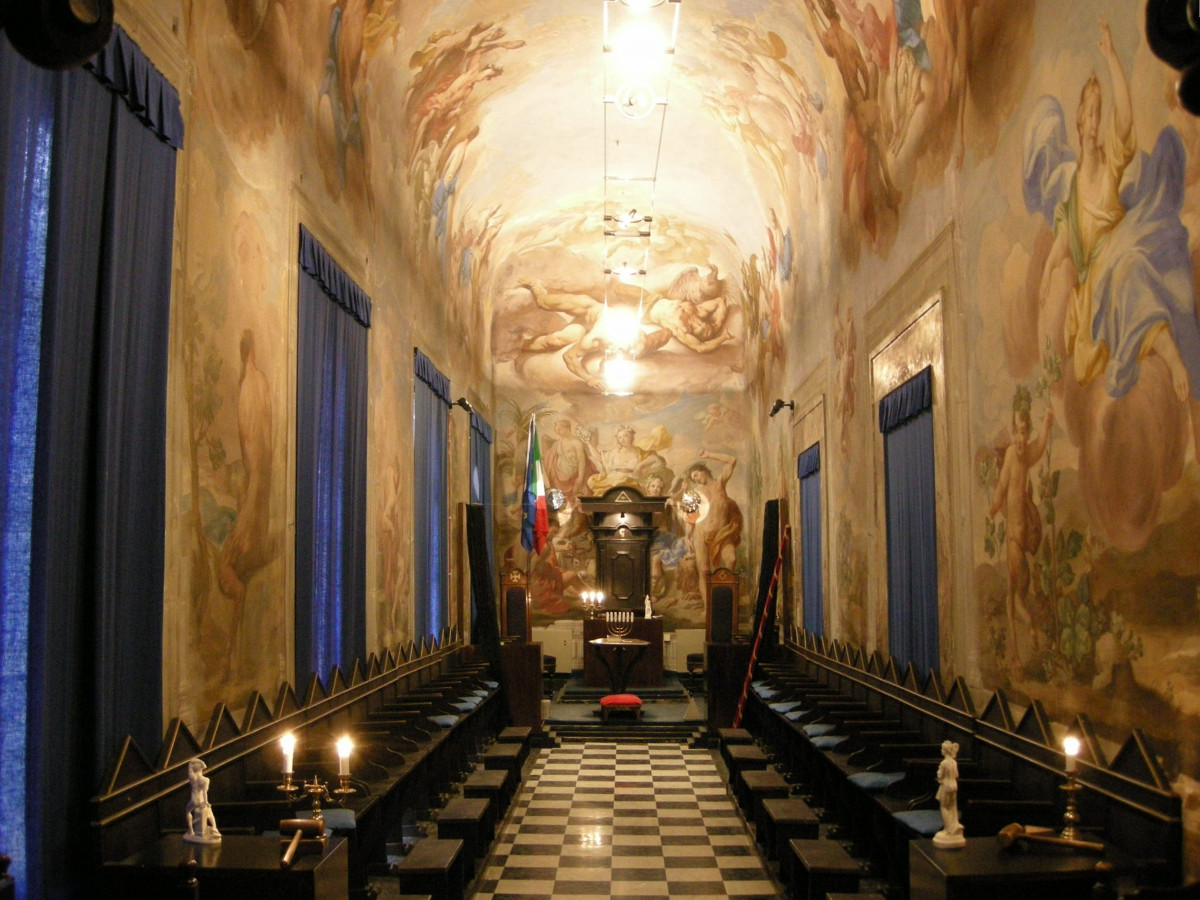 Loge maçonnique du Palazzo Roffia